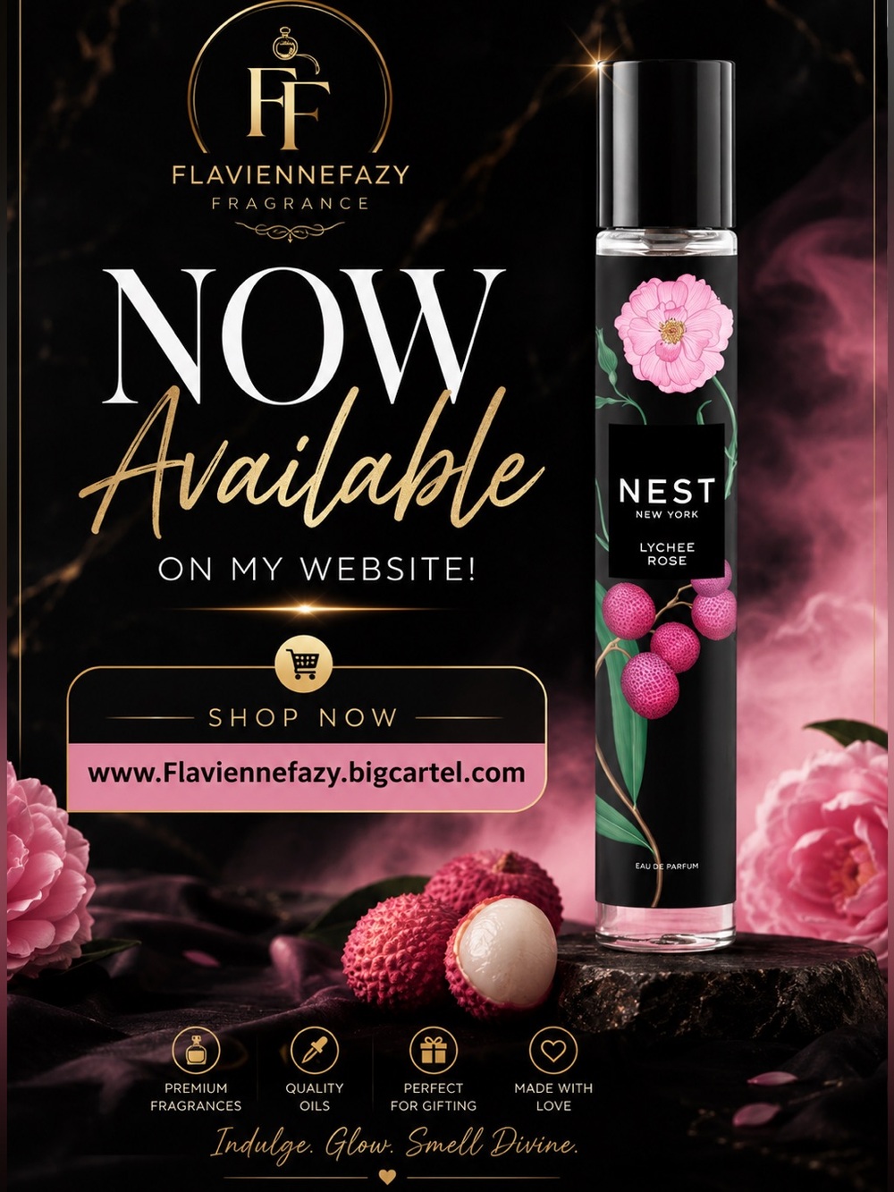 Nest Lychee Rose E D P Travel Spray